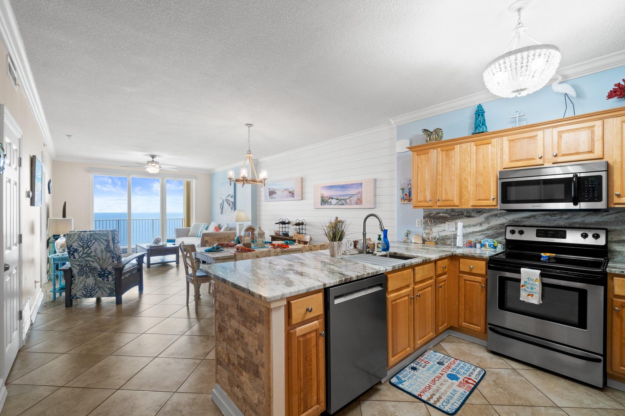 17643 Front Beach Road, Unit 1905 Panama City Beach, FL 32413 - Photo 12 of 51 So many gorgeous details!