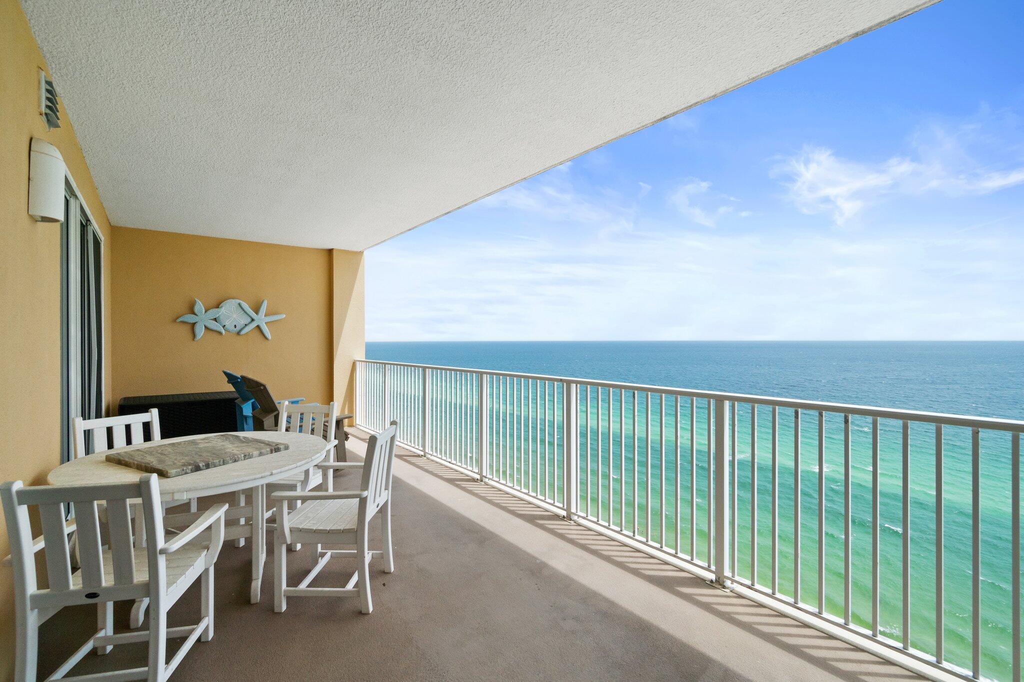 17643 Front Beach Road, Unit 1905 Panama City Beach, FL 32413 - Photo 3 of 50 Polywood furniture? Of course!