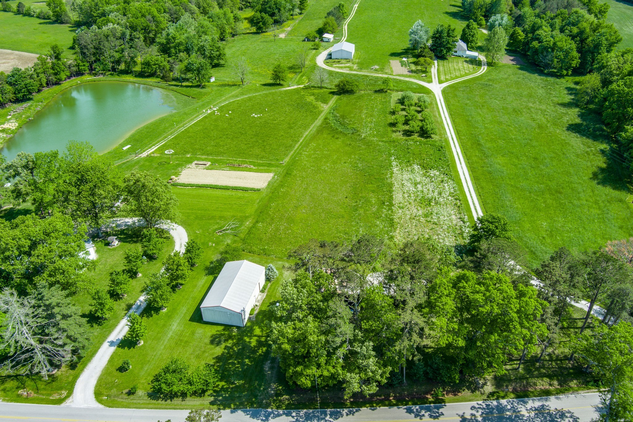 1689 Meister Hills Road Deer Lodge, TN 37726 - Photo 2 of 19 an aerial view of a football ground
