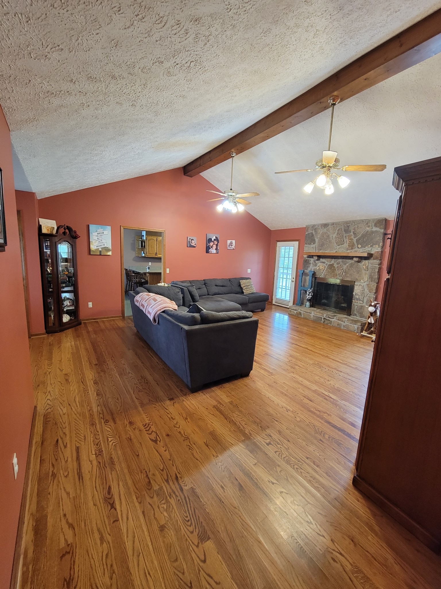 249 Wakefield Drive Manchester, TN 37355 - Photo 18 of 46 a large room with wooden floor and furniture