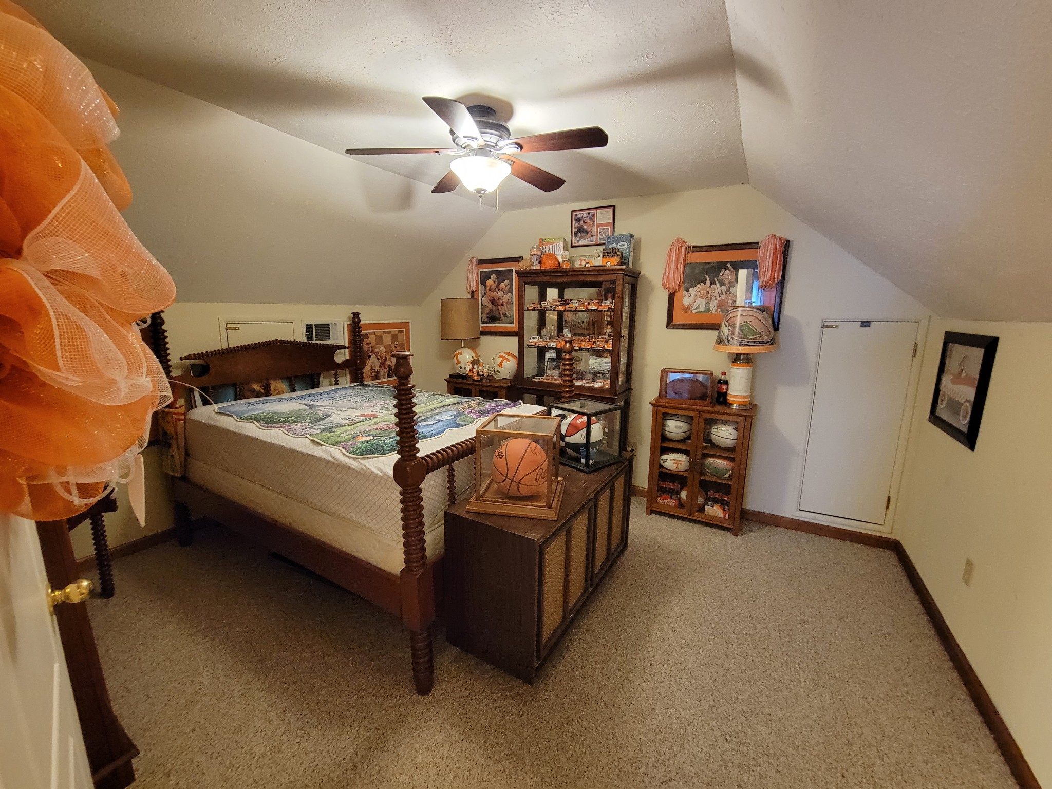 249 Wakefield Drive Manchester, TN 37355 - Photo 25 of 46 a bedroom with furniture and a chandelier