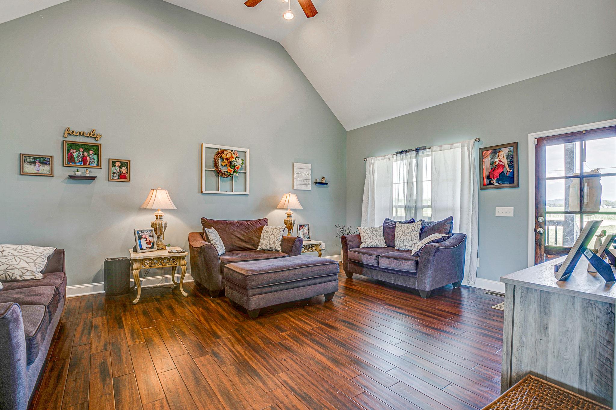 3269 Midland Road Bell Buckle, TN 37020 - Photo 8 of 30 a living room with furniture and a wooden floor