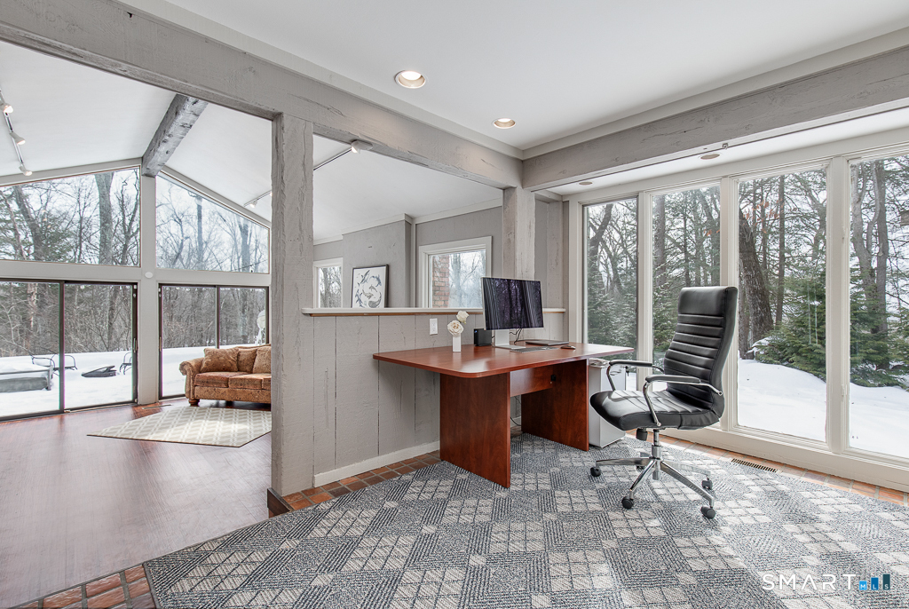 34 Milan Road Woodbridge, CT 06525 - Photo 16 of 40 2nd office area between the family room and kitchen