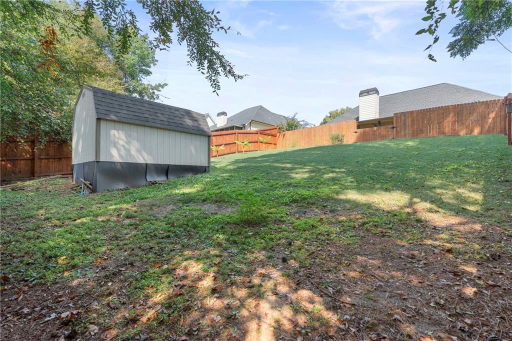 420 Andrew Ridge Drive Jefferson, GA 30549 - Photo 15 of 26 a view of a back yard of the house