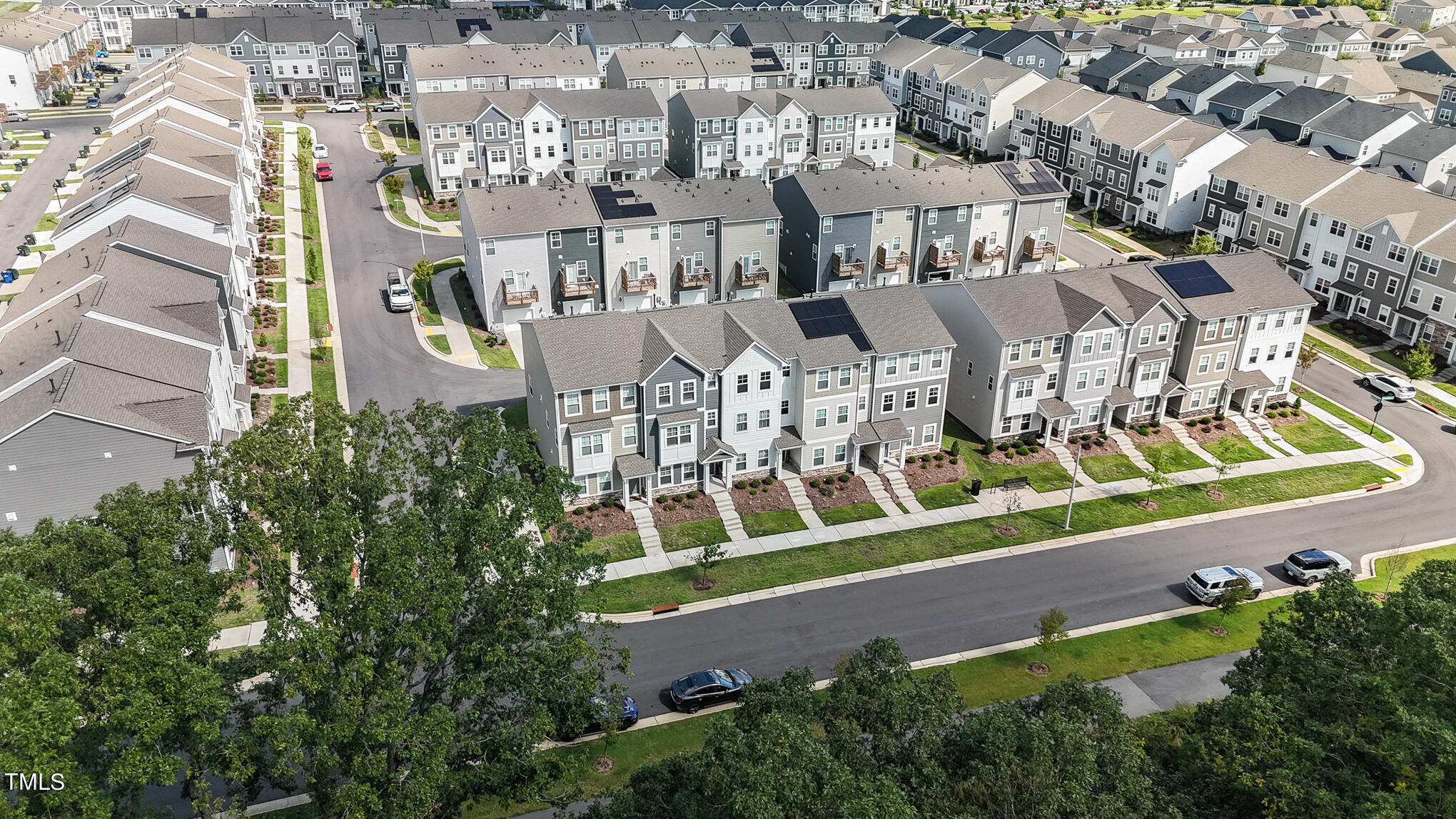 5436 Crescent Square Street Raleigh, NC 27616 - Photo 25 of 36 Aerial View