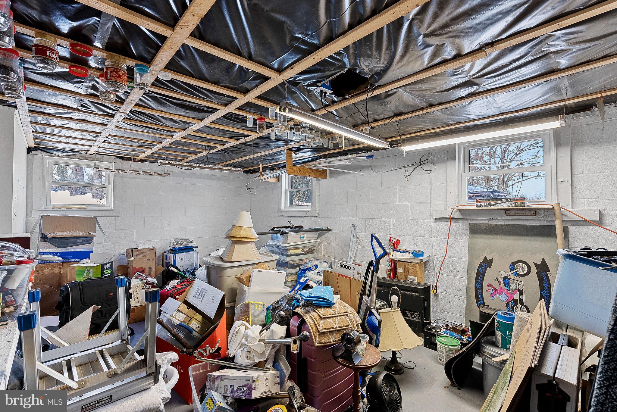 39857 Thomas Mill Road Leesburg, VA 20175 - Photo 47 of 86 HUGE storage room in basement.