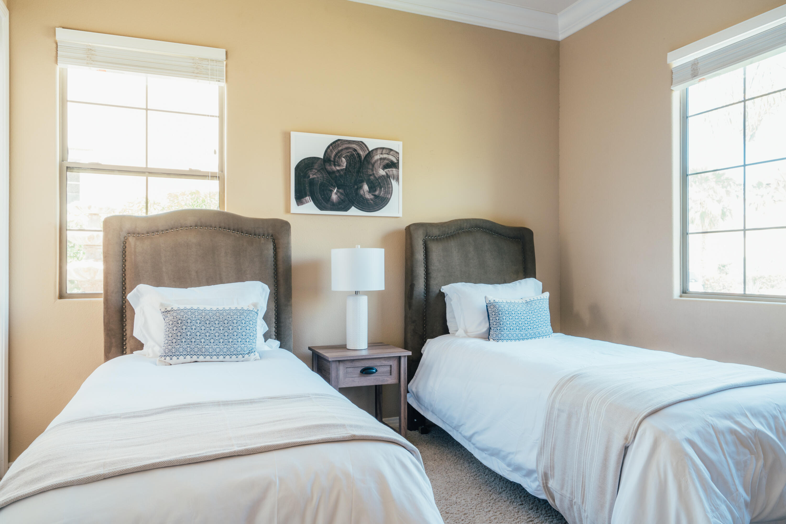 48789 Cascade Street Indio, CA 92201 - Photo 13 of 34 a bedroom with two beds and a window