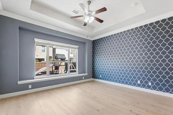wooden floor in a hall with an entryway