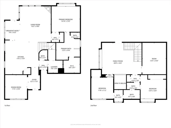 a picture of a floor plan