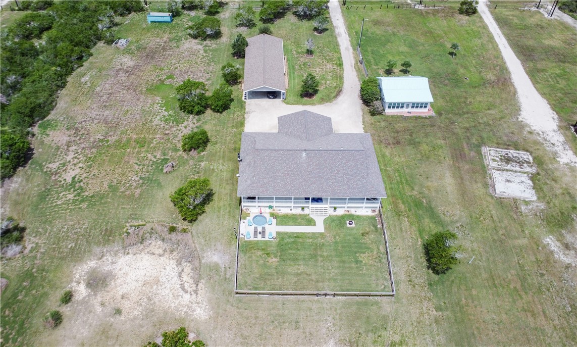 2006 1st Street Bayside, TX 78340 - Photo 34 of 37 an aerial view of a house with outdoor space