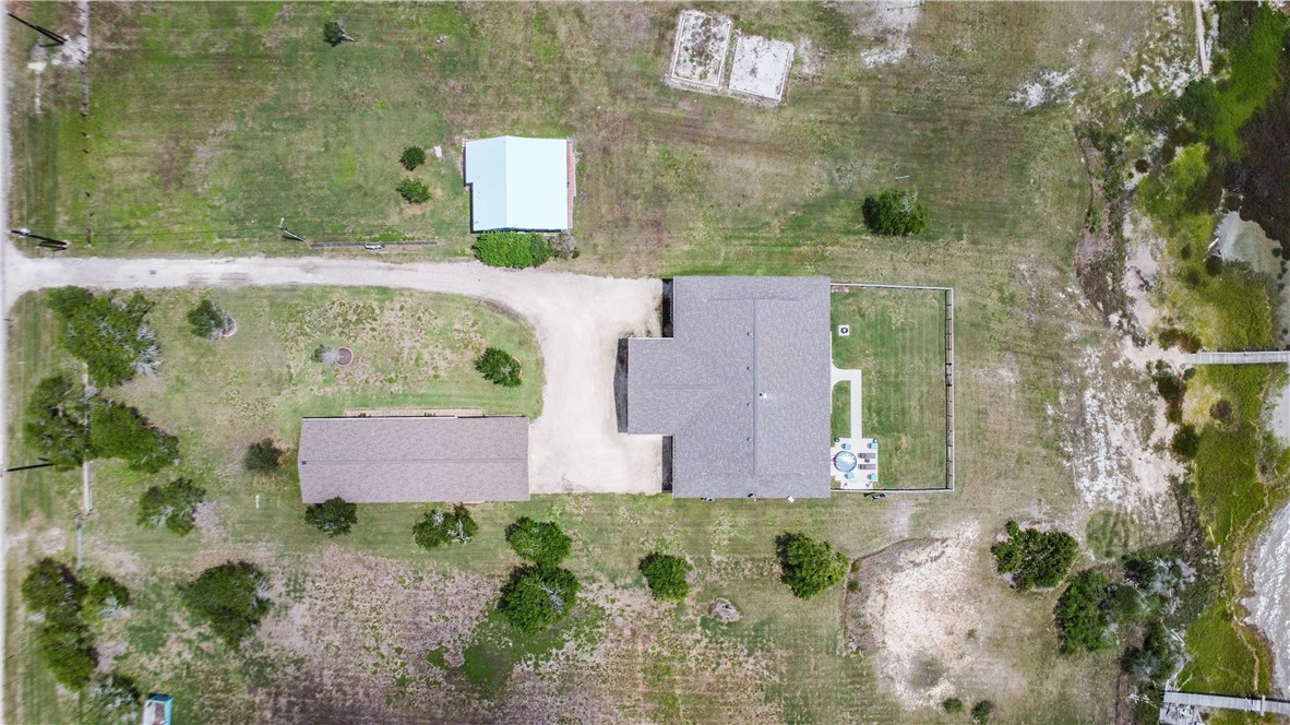 2006 1st Street Bayside, TX 78340 - Photo 35 of 37 an aerial view of residential house with outdoor space