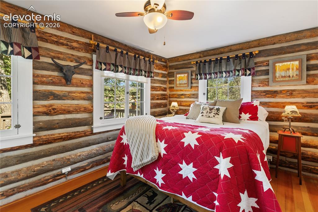 9120 Ute Road Cascade, CO 80809 - Photo 22 of 38 And ohhh the bedroom! Lot's of peaceful moments here staring out the window!