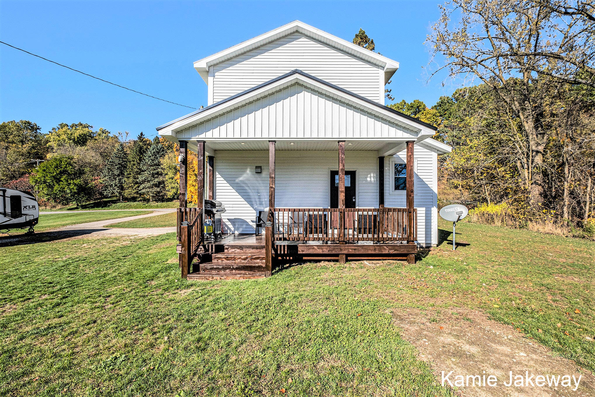 11884 Old Belding Road Northeast Belding, MI 48809 - Photo 30 of 42 back of home