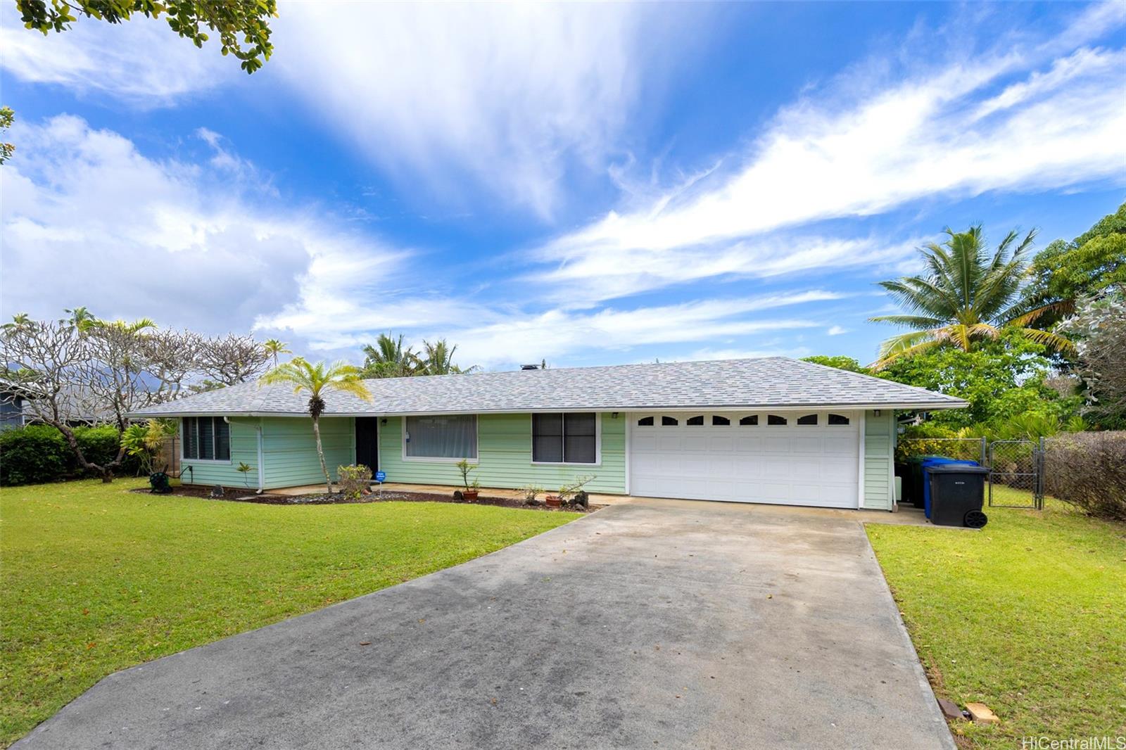 176 Kuulei Road Kailua, HI 96734 - Photo 25 of 25 Single level, enclosed two car garage and plenty of driveway parking for family and guests. Welcome Home!