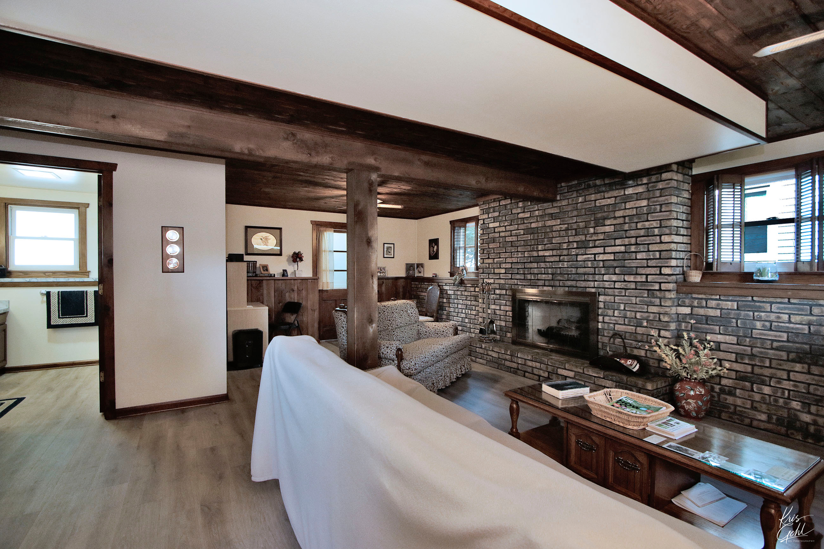 720 Stuart Street Grayslake, IL 60030 - Photo 11 of 19 a living room with furniture and a fireplace