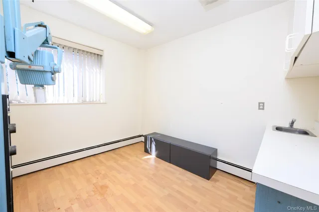 a view of a room with a sink