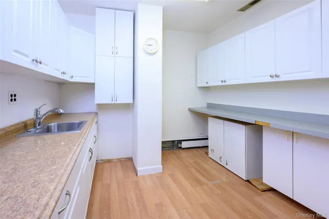 a bathroom with a sink