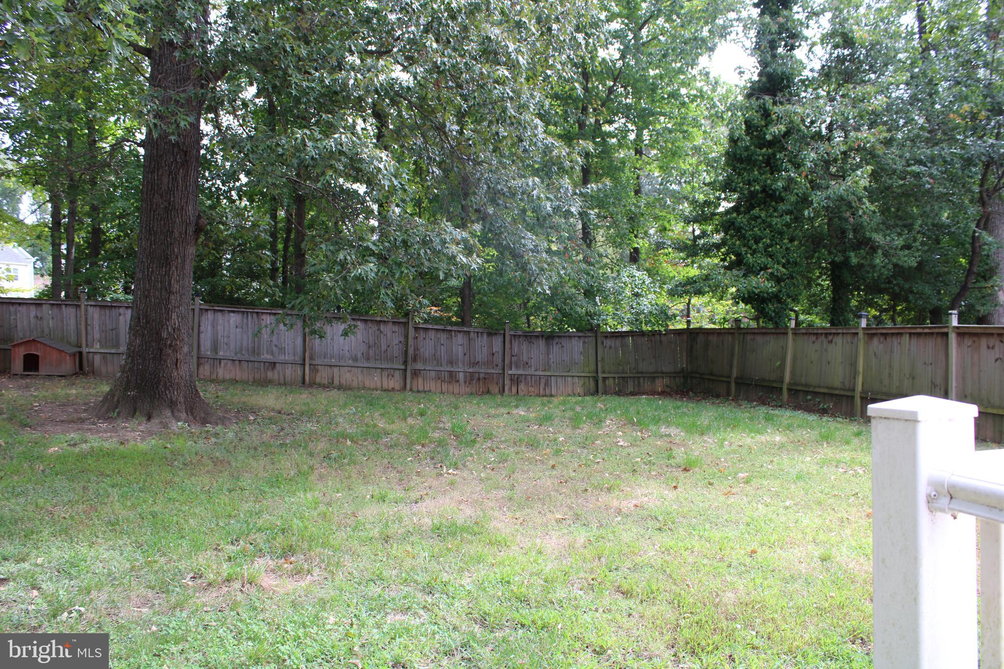 19115 Wayne Drive Triangle, VA 22172 - Photo 45 of 47 a backyard of a house with lots of green space