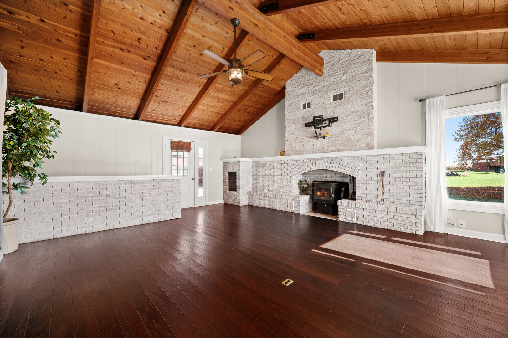 29290 Glidden Road Kingston, IL 60145 - Photo 16 of 38 a view of livingroom with furniture and fireplace
