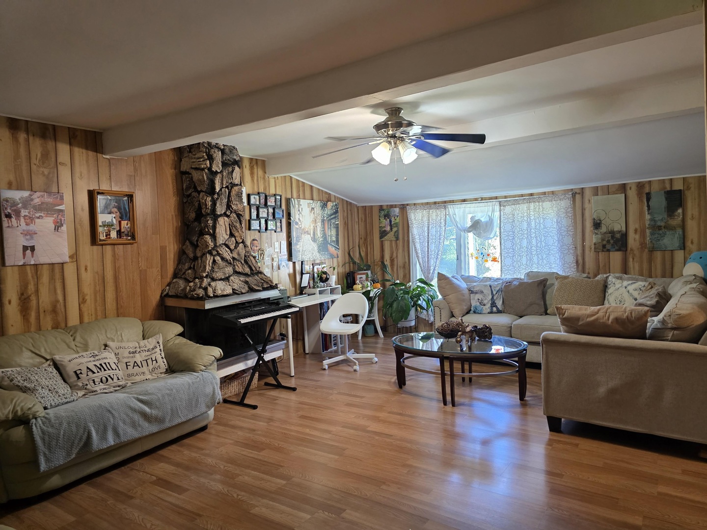 38433 North 5th Avenue Spring Grove, IL 60081 - Photo 16 of 44 a living room with furniture and wooden floor