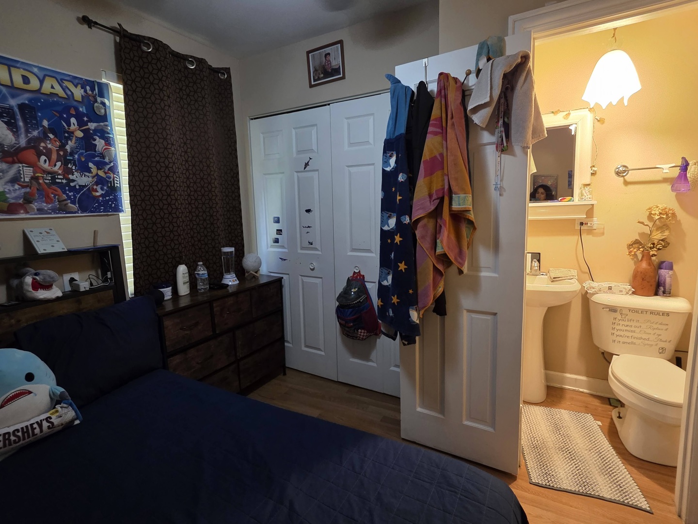 38433 North 5th Avenue Spring Grove, IL 60081 - Photo 23 of 44 a bed room with a bed and a painting on the wall