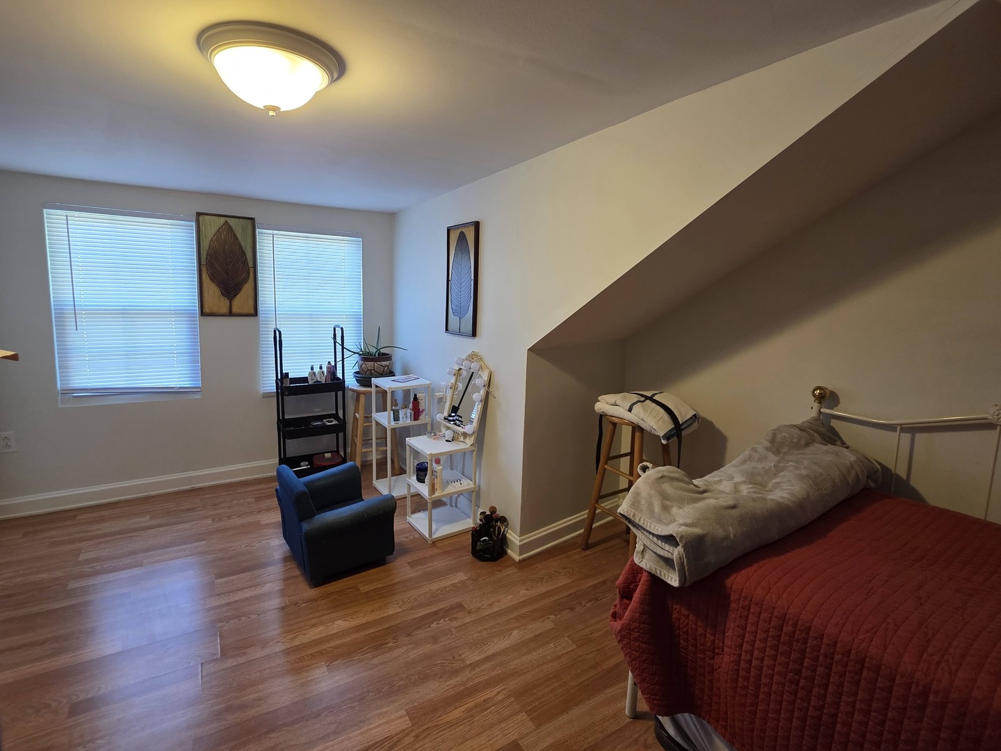38433 North 5th Avenue Spring Grove, IL 60081 - Photo 28 of 44 a bedroom with furniture and a wooden floor