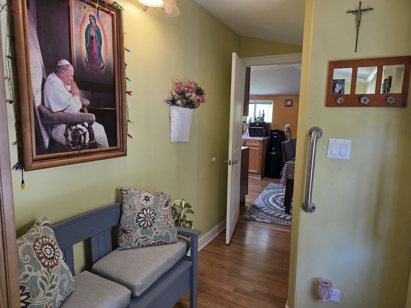 38433 North 5th Avenue Spring Grove, IL 60081 - Photo 6 of 44 a living room with furniture and wooden floor