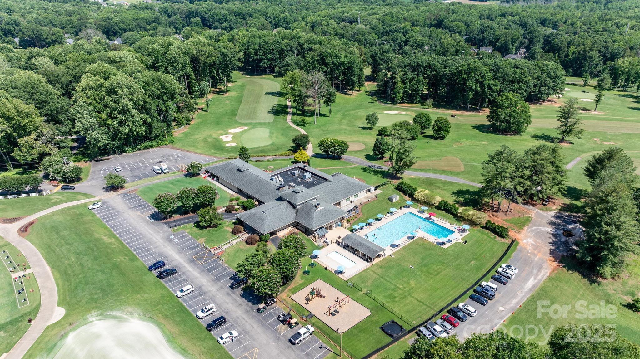 405 St Andrews Road Statesville, NC 28625 - Photo 36 of 37 an aerial view of a house with a garden