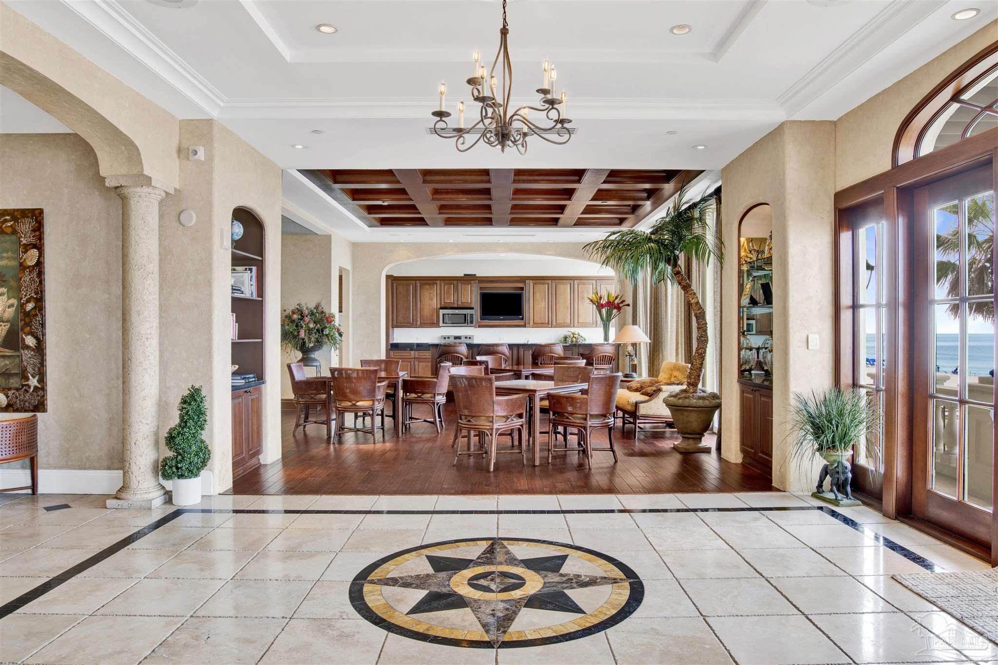 14455 Perdido Key Drive, Unit 601 Perdido Key, FL 32507 - Photo 44 of 62 a view of a dining room with furniture window and outside view