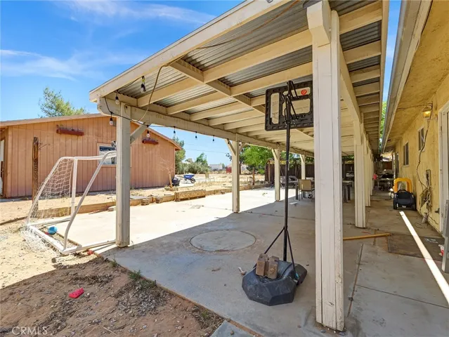 a view of a house with a outdoor space