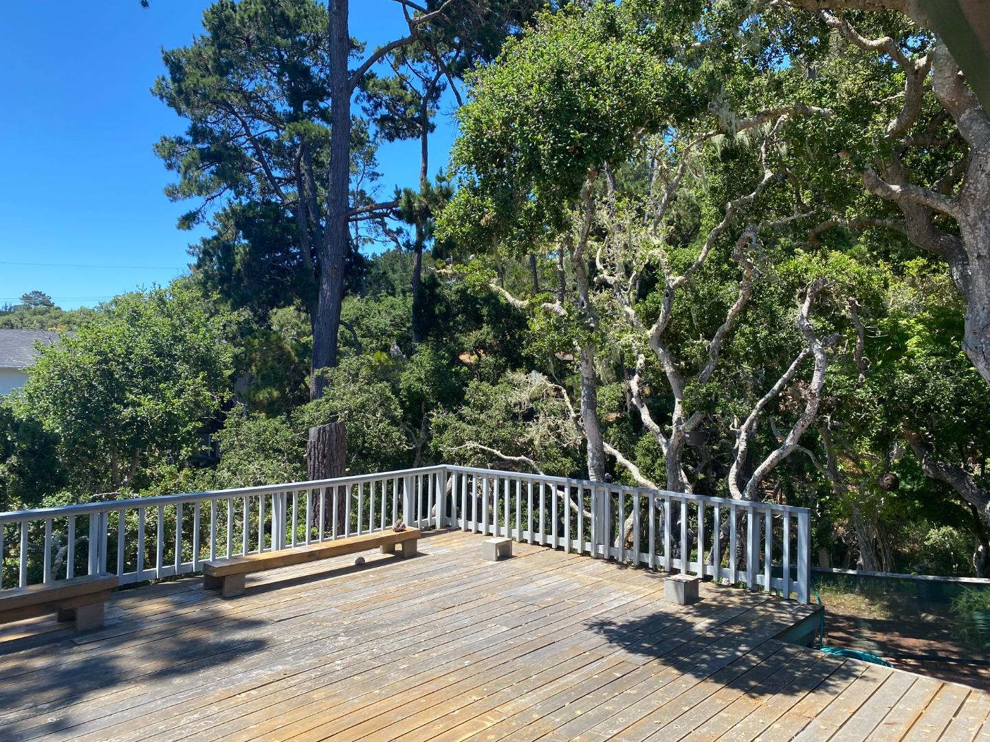 325 Vía Del Rey Monterey, CA 93940 - Photo 4 of 9 a view of deck and deck with wooden floor and fence