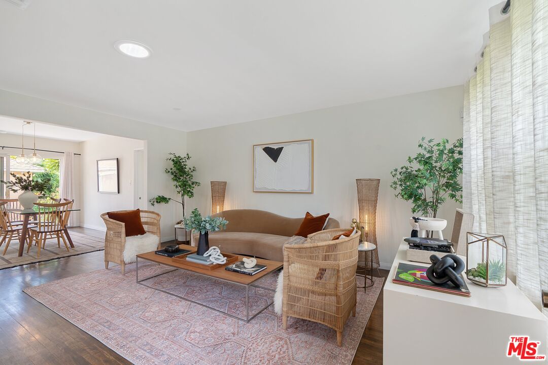 1585 Forest Avenue Pasadena, CA 91103 - Photo 4 of 28 a living room with furniture dining room and a potted plant