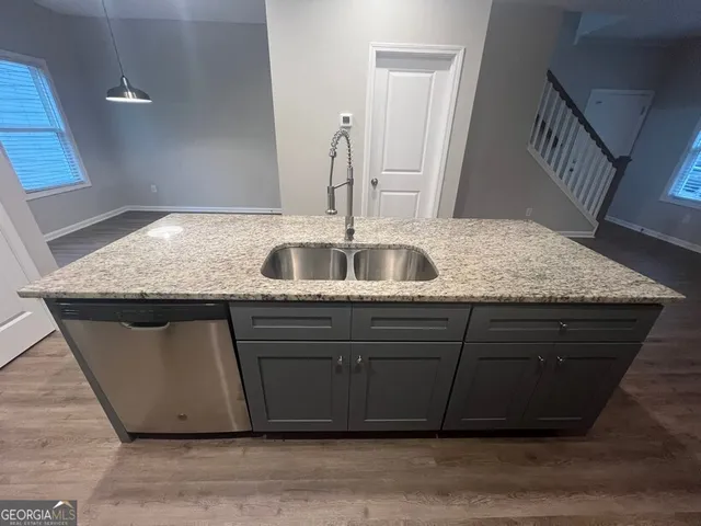 a close view of sink and tap