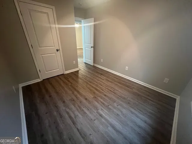 wooden floor in an empty room