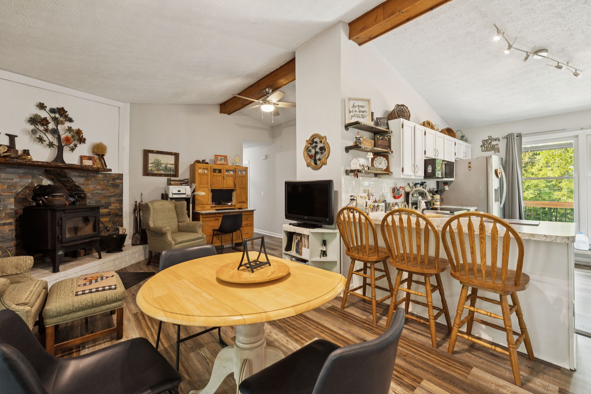 255 St Mary's Road Buffalo Valley, TN 38548 - Photo 17 of 61 a view of a dining room with furniture window and outside view