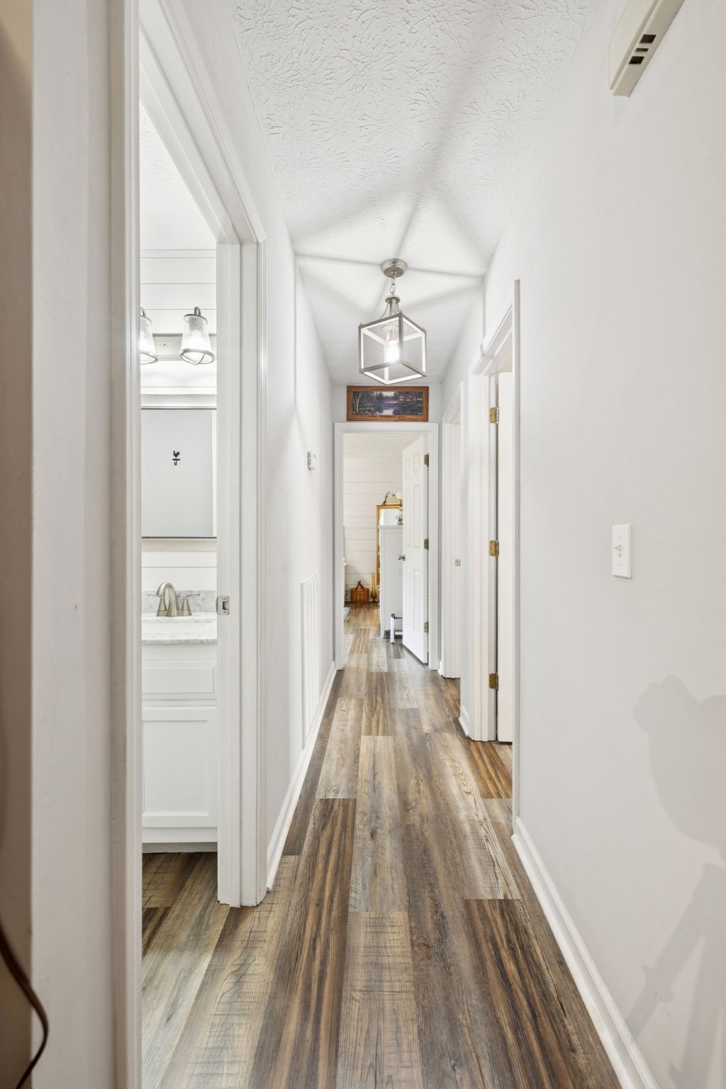 255 St Mary's Road Buffalo Valley, TN 38548 - Photo 32 of 61 a view of a hallway with wooden floor