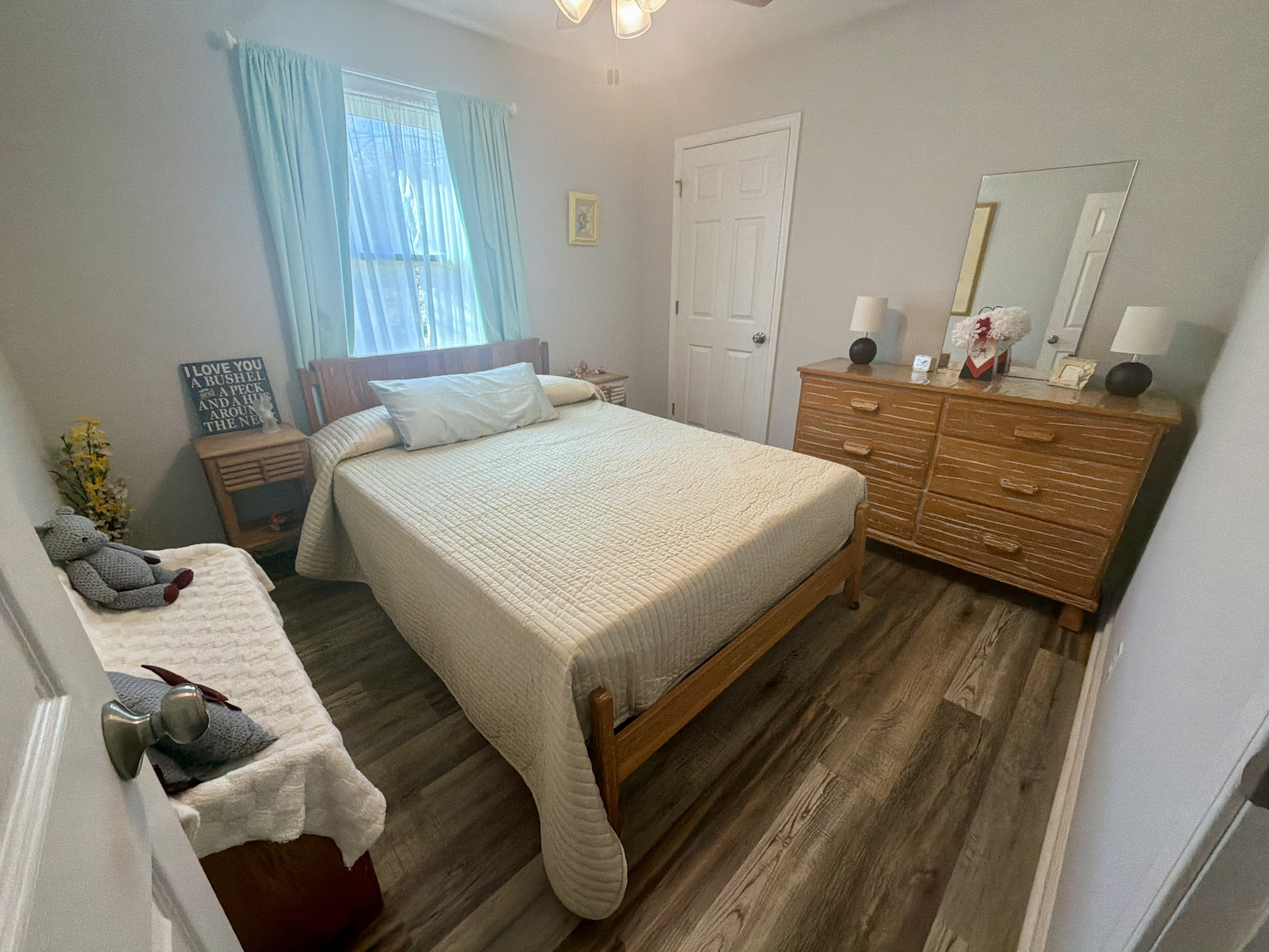 255 St Mary's Road Buffalo Valley, TN 38548 - Photo 36 of 61 a bedroom with a bed and wooden floor