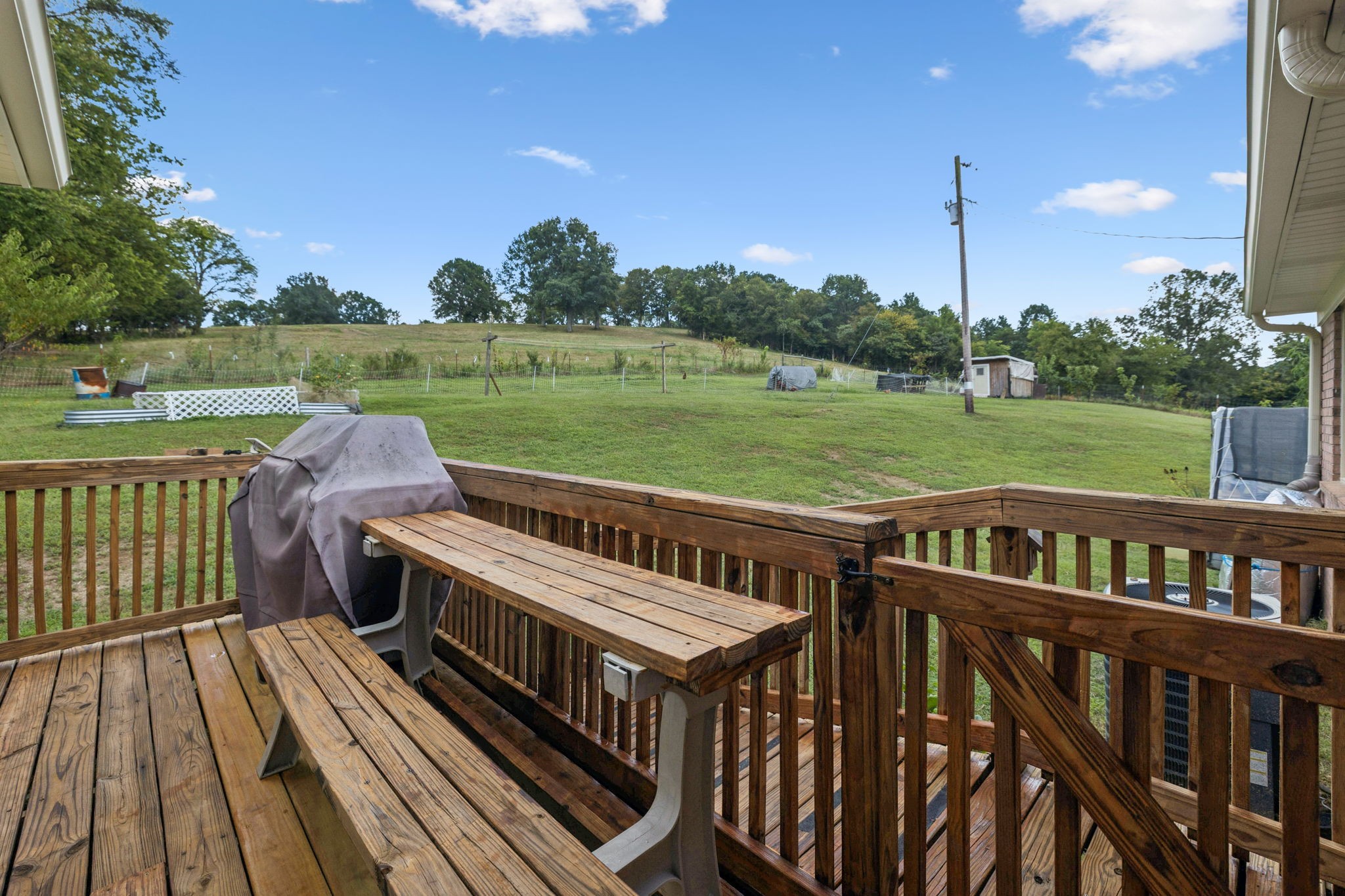 255 St Mary's Road Buffalo Valley, TN 38548 - Photo 48 of 61 a view of a deck with chairs and a yard