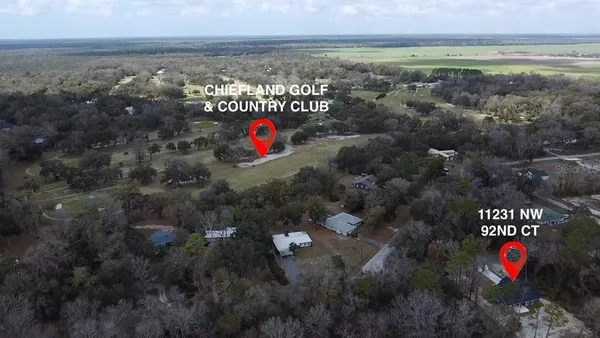 a view of a door and an outdoor space