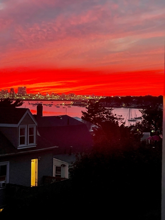 41 Harbor View Avenue Winthrop, MA 02152 - Photo 27 of 27 a view of a city with sunset view