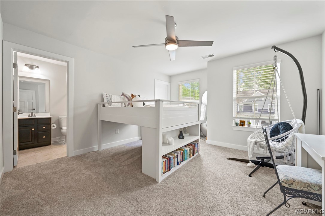 4125 Cambrian Circle Midlothian, VA 23112 - Photo 16 of 21 a view of a workspace with furniture and a window