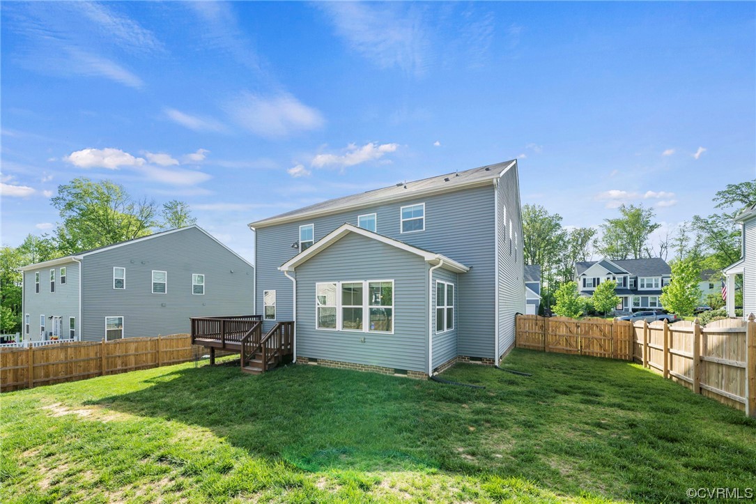 4125 Cambrian Circle Midlothian, VA 23112 - Photo 21 of 21 a view of a yard in front of a house with plants and large tree
