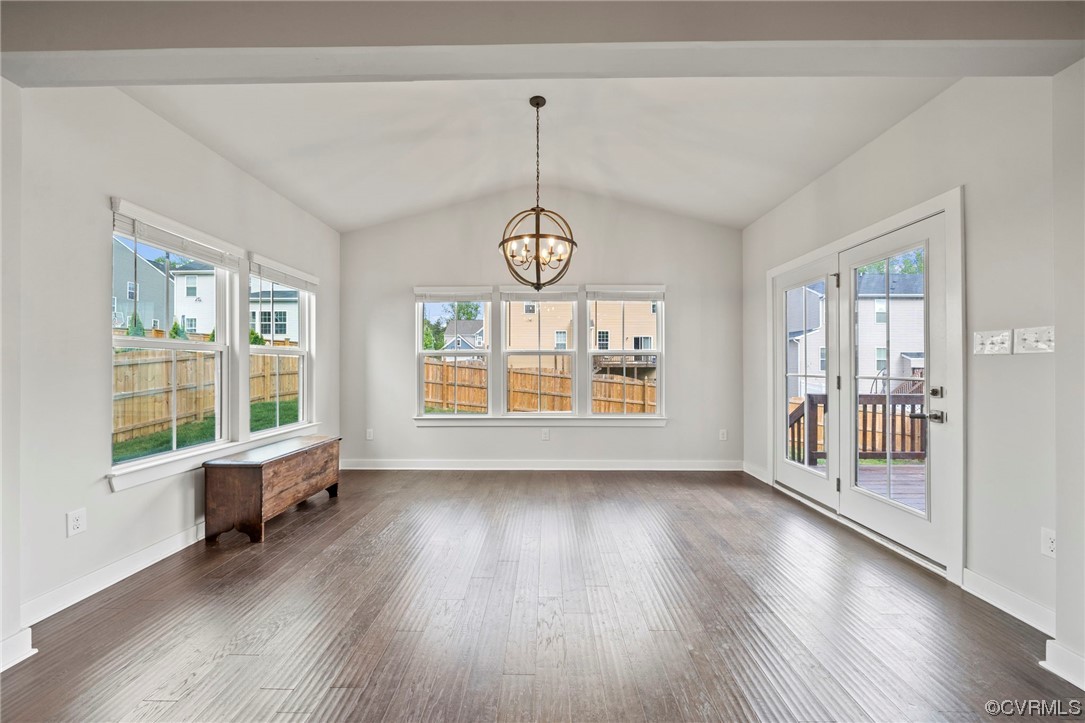 4125 Cambrian Circle Midlothian, VA 23112 - Photo 10 of 21 a view of an empty room with wooden floor and a window