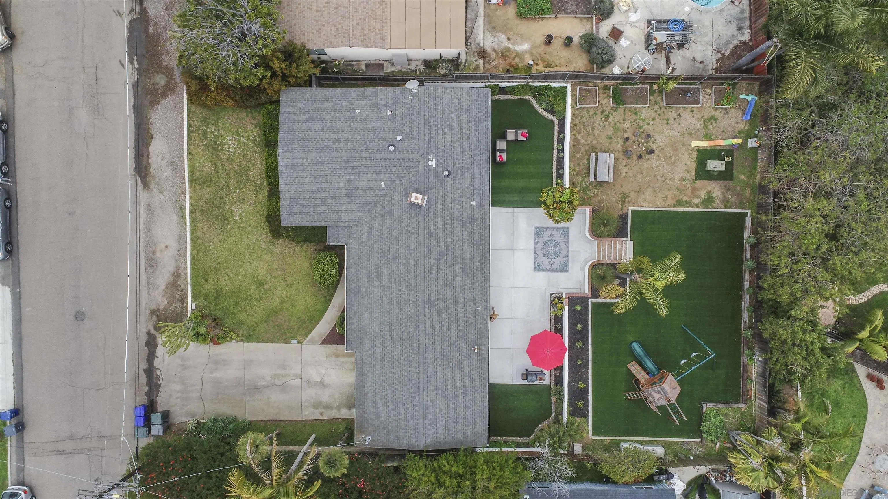 1235 Blue Sky Drive Cardiff, CA 92007 - Photo 3 of 35 an aerial view of a house