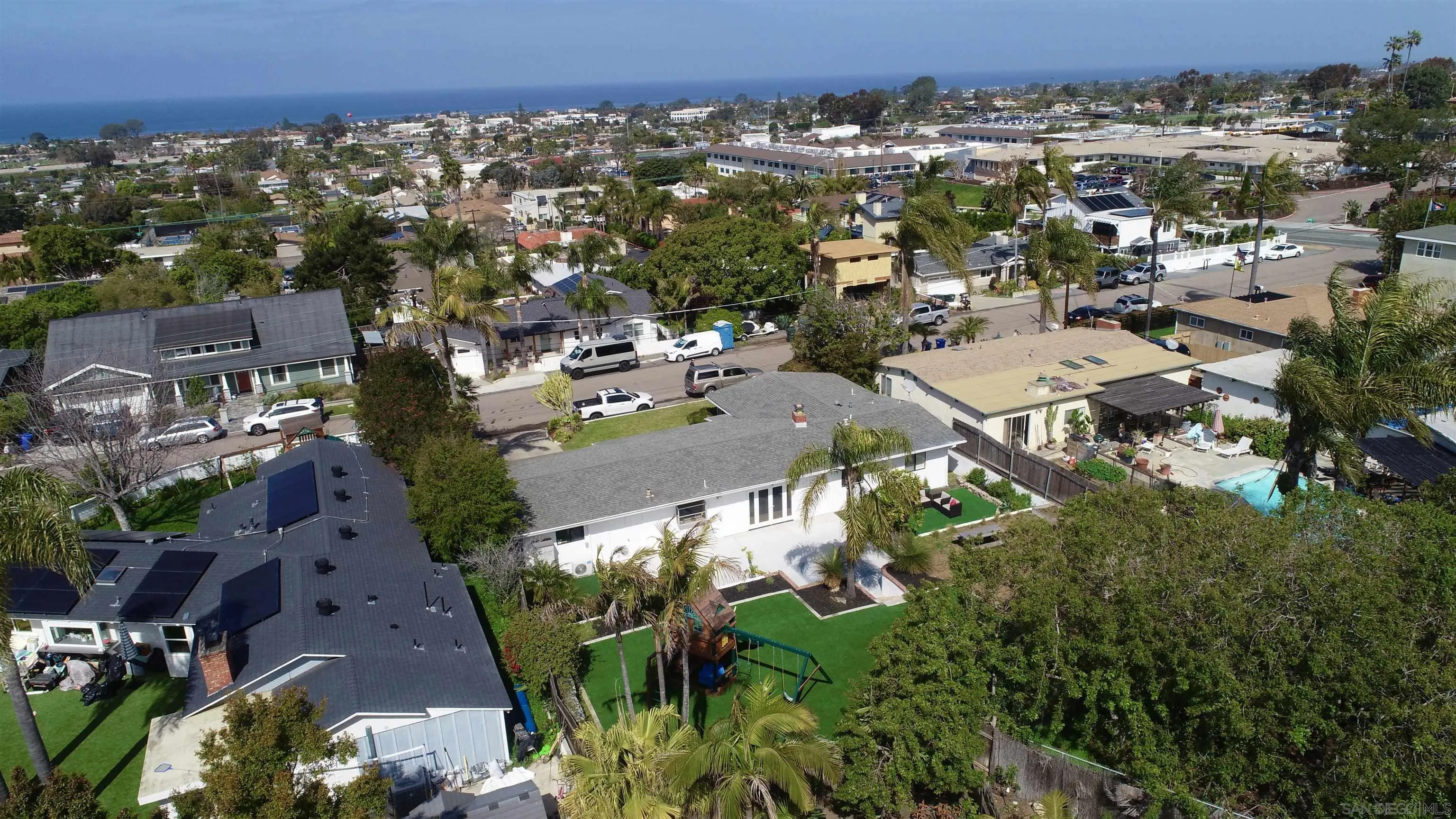 1235 Blue Sky Drive Cardiff, CA 92007 - Photo 31 of 35 an aerial view of multiple house