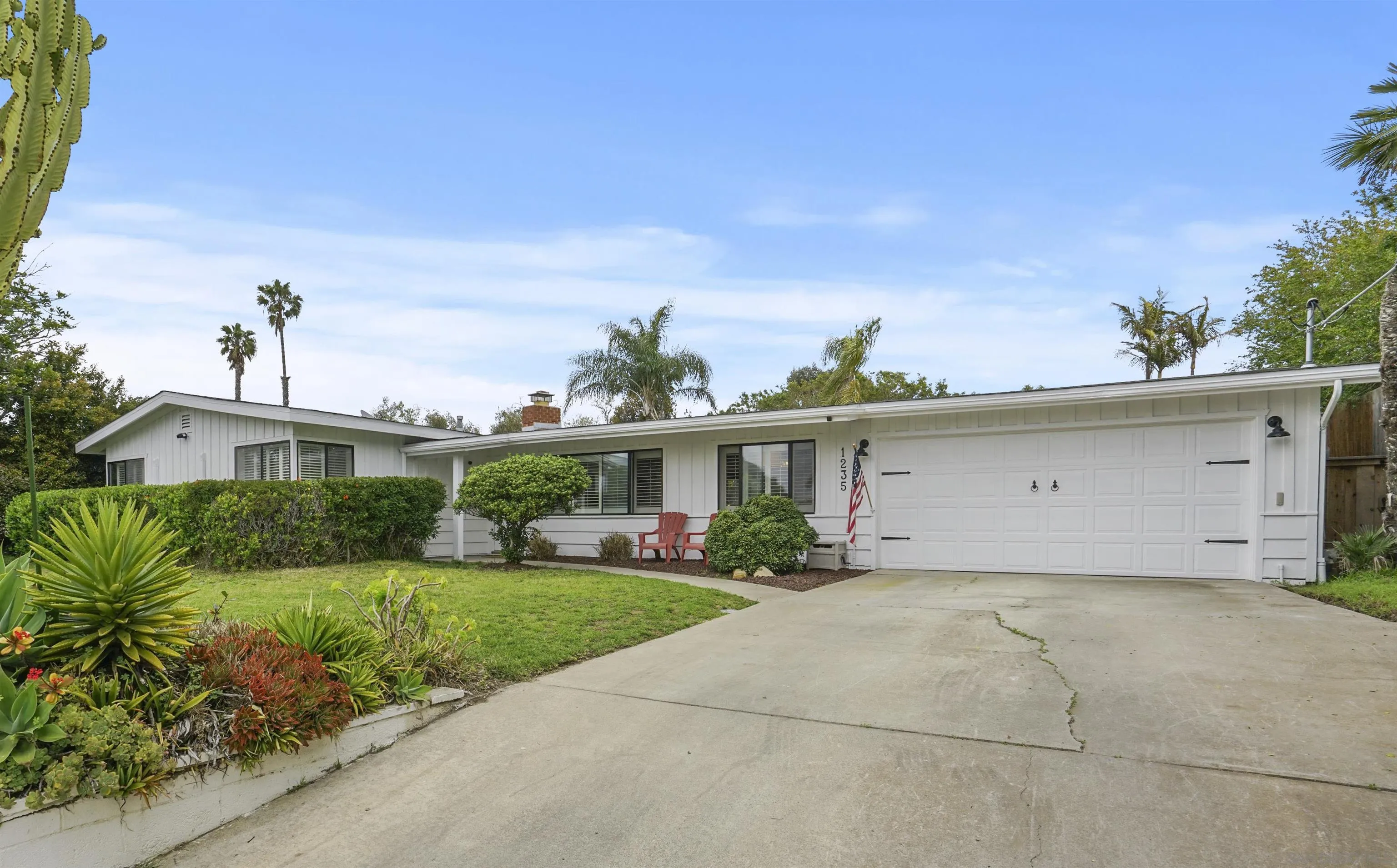 1235 Blue Sky Drive Cardiff, CA 92007 - Photo 6 of 35 a front view of house with yard and green space