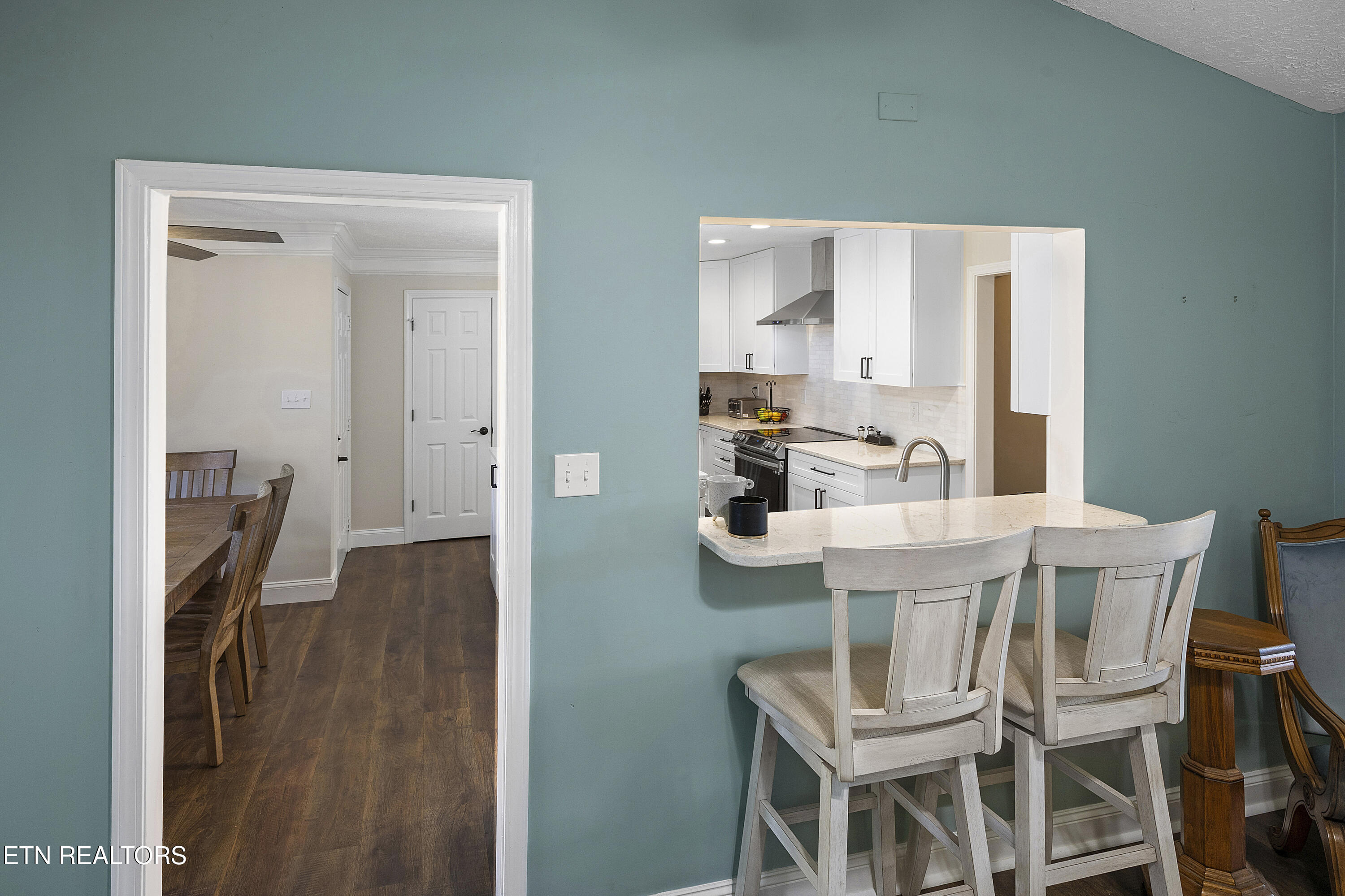 5829 Maloneyville Road Corryton, TN 37721 - Photo 17 of 44 Living Room to Kitchen