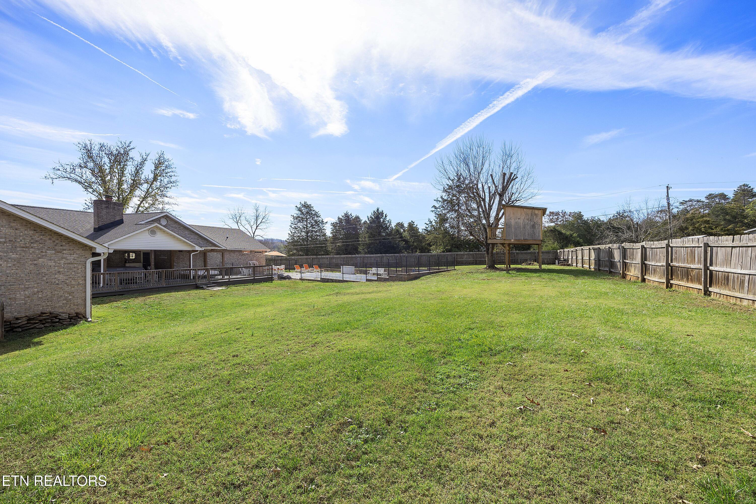 5829 Maloneyville Road Corryton, TN 37721 - Photo 34 of 44 Large fenced backyard
