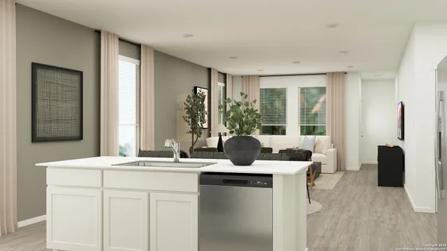 a bedroom with a bed and a closet