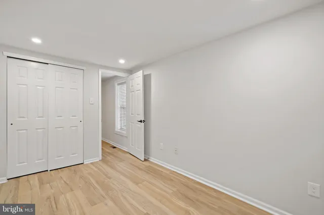 a view of empty room